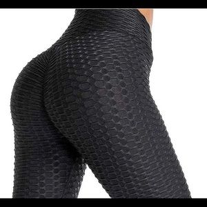 Slide Booty-Boosting Anti-Cellulite Leggings Size Small Black
